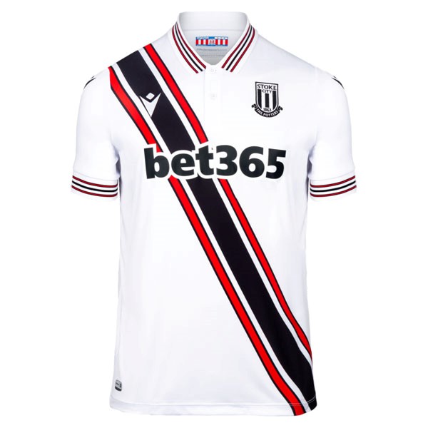 Authentic Camiseta Stoke City 2ª 2022-2023 Blanco